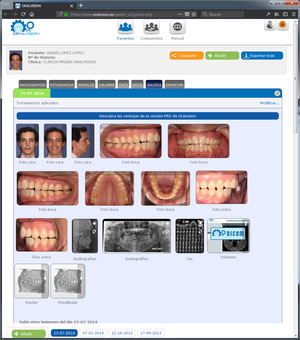 Gestione todas las pruebas digitales de sus pacientes y acceda a ellas desde cualquier dispositivo